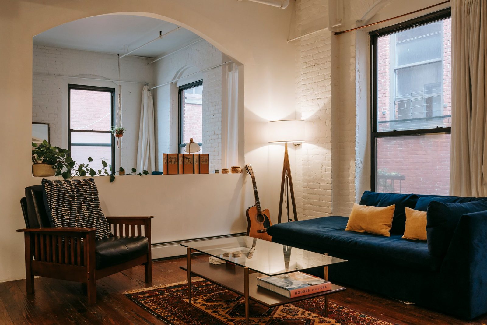 The shared living room